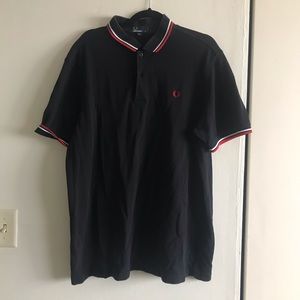Fred Perry XL Twin Tipped Piqué Polo